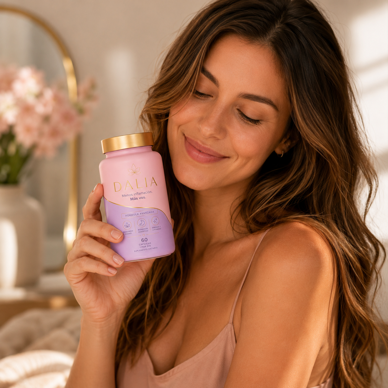 DALIA| SPARK | Ashwagandha + Cúrcuma Fórmula avanzada para el bienestar femenino